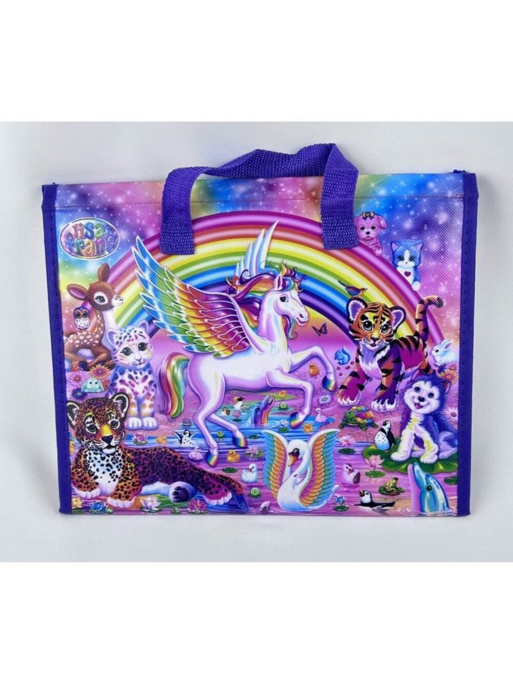 Lisa Frank Unicorn Trifold Portfolio 2016